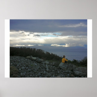 Nicolas on the Bluff Poster