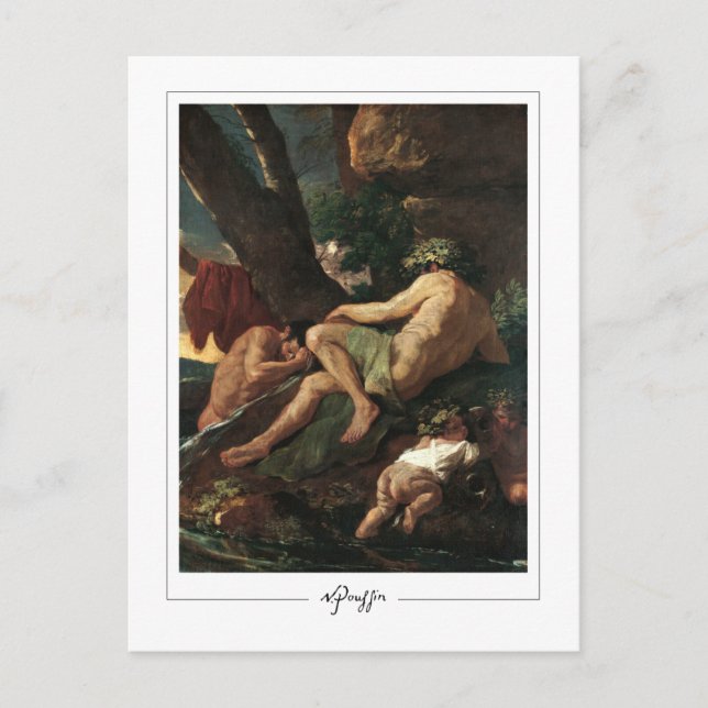 Nicolas Poussin #108 - Fine Art Postcard (Front)