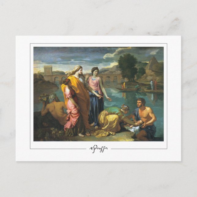 Nicolas Poussin #221 - Fine Art Postcard (Front)