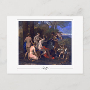 Nicolas Poussin #4 - Fine Art Postcard