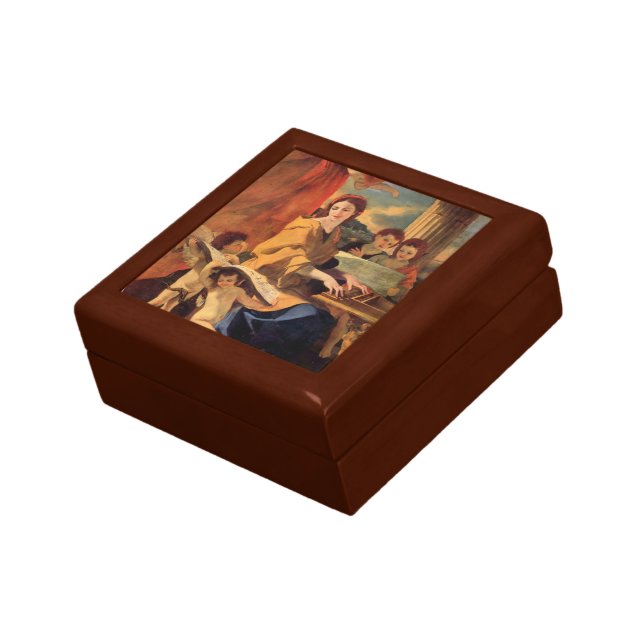 Nicolas Poussin- St. Cecilia Jewelry Box (Side)