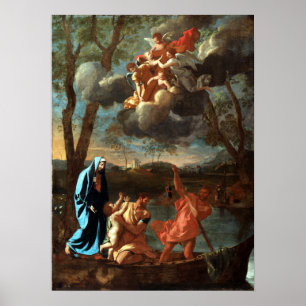 Nicolas Poussin The Return of the Holy Family Poster