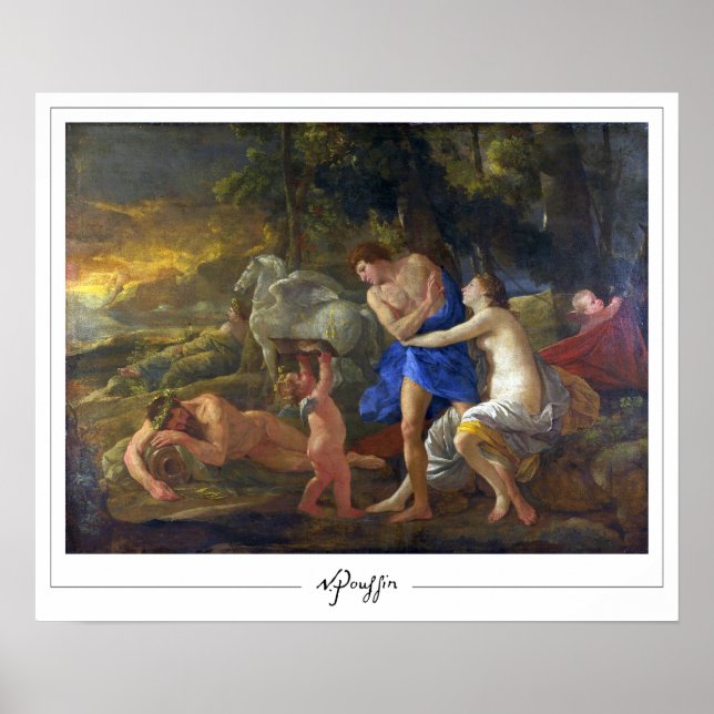 Nicolas Poussin Zedign Art Poster #103 (Front)