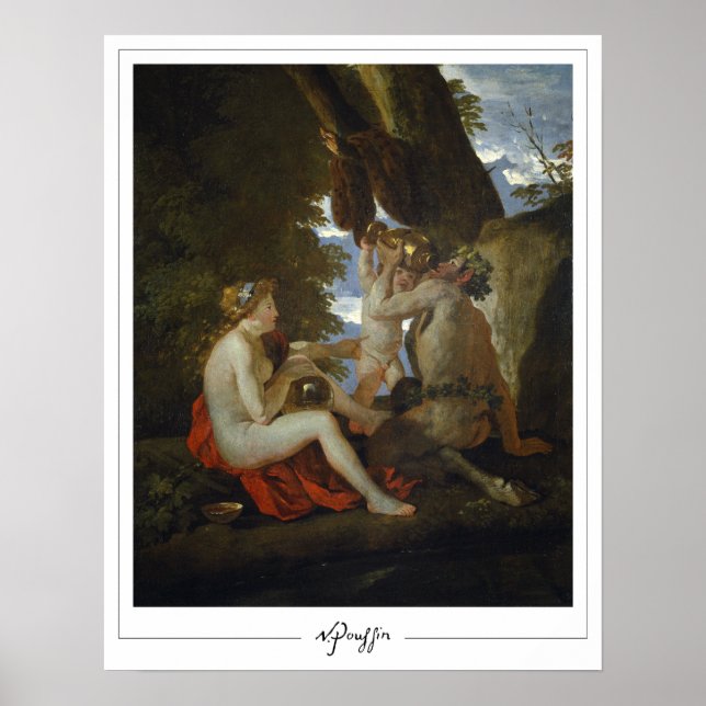 Nicolas Poussin Zedign Art Poster #112 (Front)