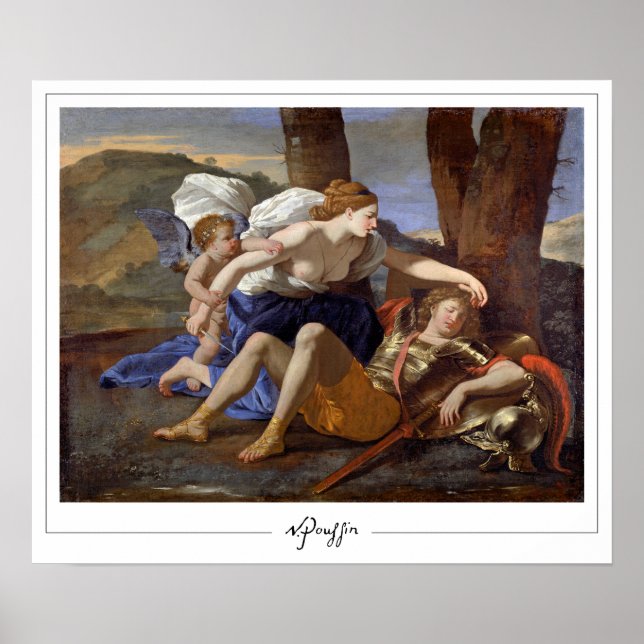 Nicolas Poussin Zedign Art Poster #2 (Front)
