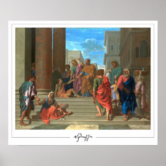Nicolas Poussin Zedign Art Poster #50 (Front)