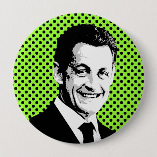 Nicolas Sarkozy Pinback Button