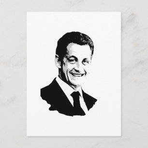 Nicolas Sarkozy Postcard