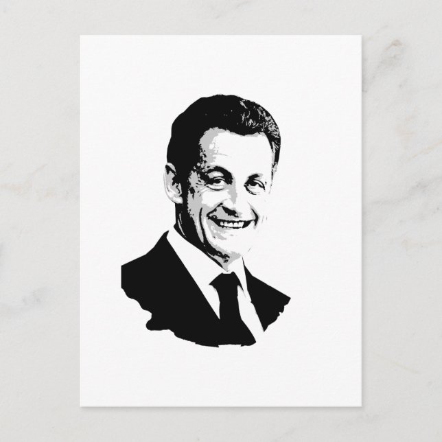 Nicolas Sarkozy Postcard (Front)