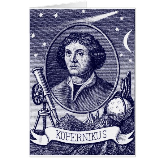 Nicolaus Copernicus Cards (Front)