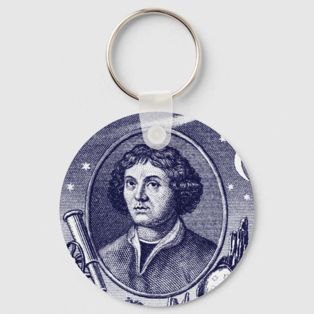 Nicolaus Copernicus Keychain (Front)