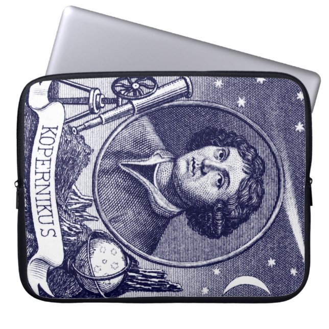 Nicolaus Copernicus Laptop Sleeve (Front)