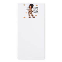 Nicole Coffee Spirit Animal Magnetic Notepad