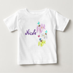 Nicole, Name With Kittens,  Baby T-Shirt