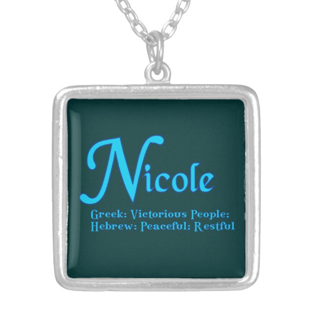 Nicole Necklace (Front)
