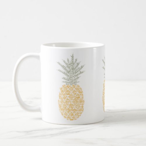 Nicole Pineapple Coffee Mug