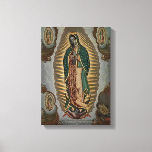Nicols Enrquez The Virgin of Guadalupe Canvas Print