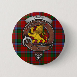 Nicolson Clan Badge Buttons