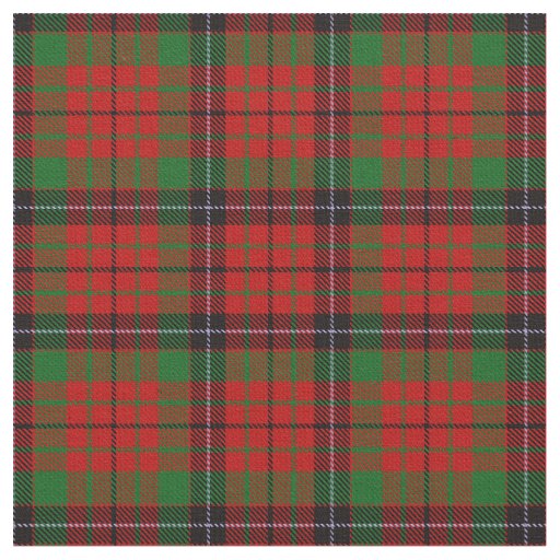 Nicolson Clan Tartan Fabric