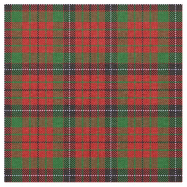 Nicolson Clan Tartan Fabric (Close Up)