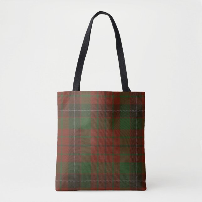 Nicolson Clan Tartan Tote Bag (Front)