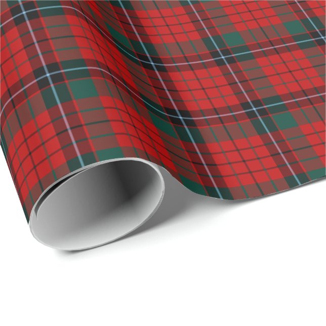 Nicolson Clan Tartan Wrapping Paper (Roll Corner)