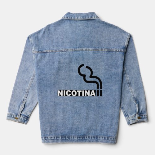 Nicotina  denim jacket