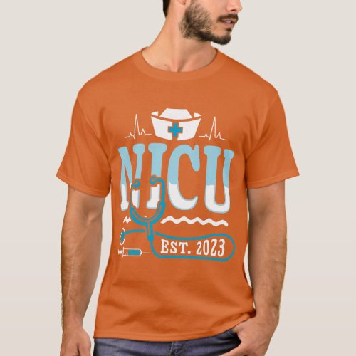 NICU 2023 _ Medical Neonatal Intensive Care Nurse T_Shirt