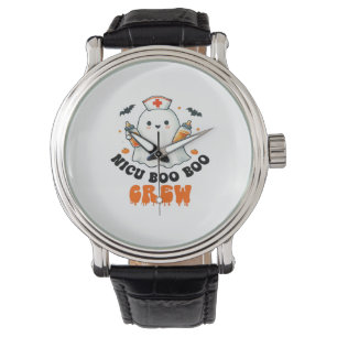 Nicu boo boo crew halloween,Nicu Boo Crew Funny Nu Watch