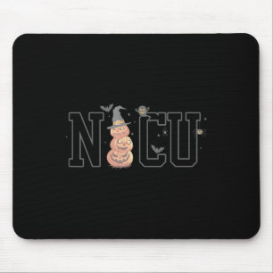 Nicu Boo Crew Spooky Pumpkin Funny NICU Nurse Hall Mouse Pad