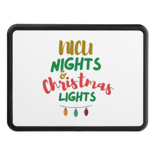 NICU Christmas  NICU nights & Christmas Lights Hitch Cover