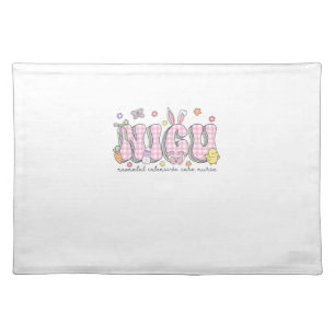 NICU Easter Neonatal Intensive Care Unit Nursing S Cloth Placemat