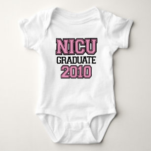 NICU Graduate Girl Baby Bodysuit