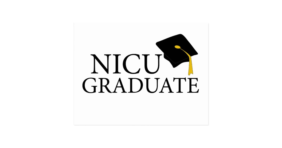 NICU Graduate Postcard | Zazzle