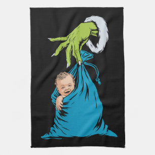 NICU Labor Delivery Nurse Santa Christmas Xmas  Kitchen Towel