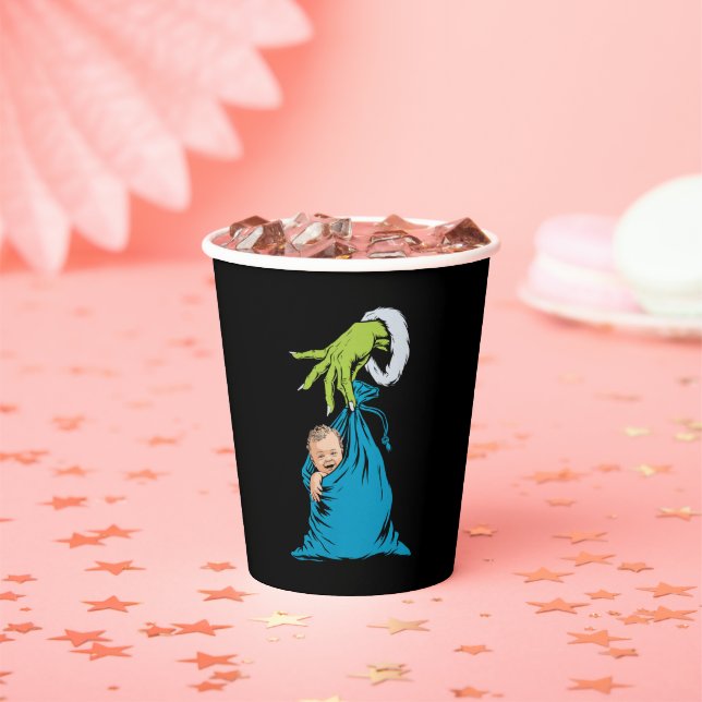 NICU Labor Delivery Nurse Santa Christmas Xmas  Paper Cups (Insitu)
