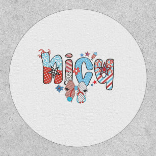 NICU Nurse 4th of July American Nurse  Patch