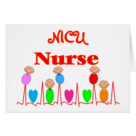 NICU Nurse--Adorable Baby Graphics (Front Horizontal)