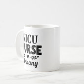 NICU Nurse Appreciation Gift Coffee Mug (Front Left)