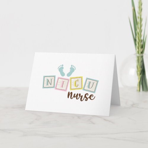 NICU Nurse Card