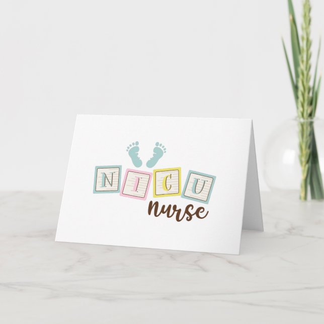 NICU Nurse Card (Front)