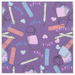 NICU Nurse Fabric Purple