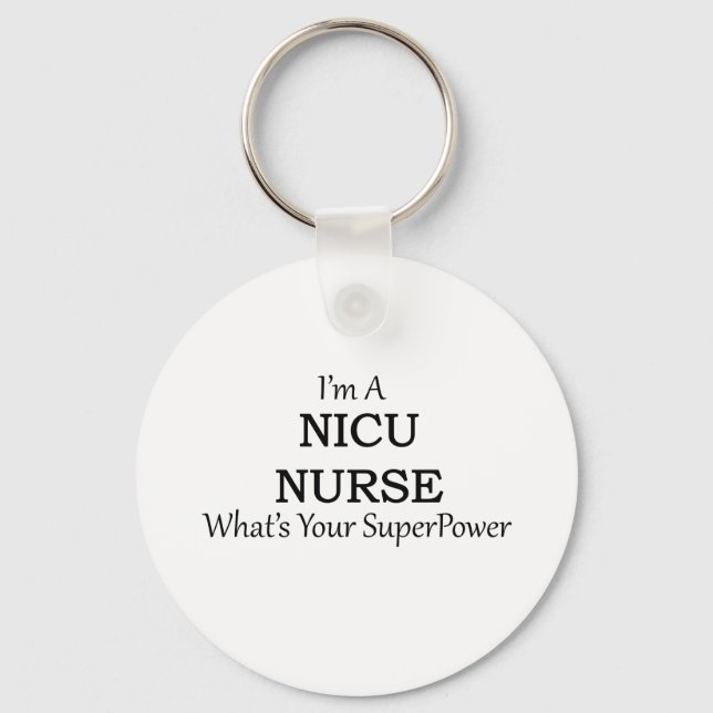 NICU NURSE KEYCHAIN (Front)