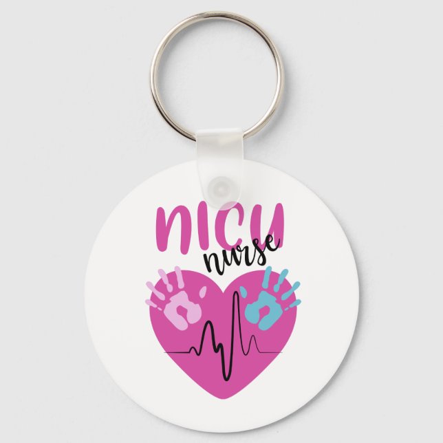NICU Nurse Keychain (Front)