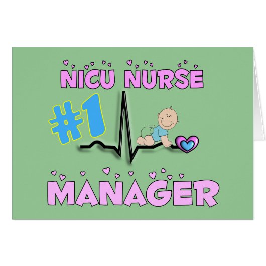 NICU Nurse Manager Gifts (Front Horizontal)
