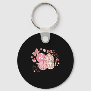 Nicu Nurse Nk Christmas Retro Neonatal Intensive C Keychain