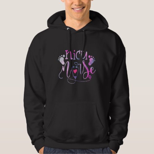 Nicu Nurse Nursing Student Registered Nurse Rn Lad Hoodie