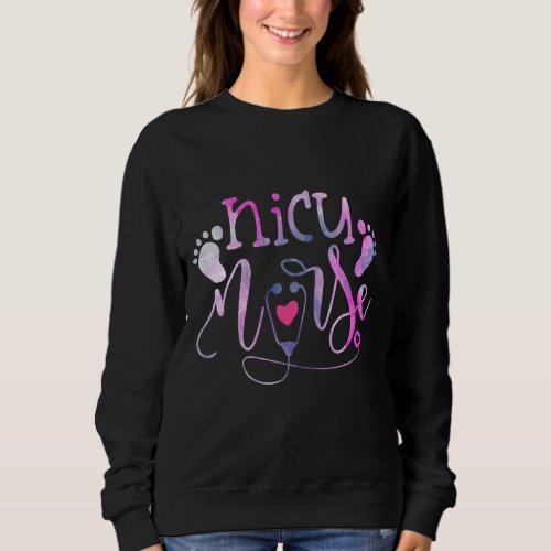 Nicu Nurse Nursing Student Registered Nurse Rn Lad Sweatshirt