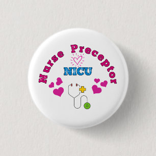 NICU Nurse Preceptor Button Berry