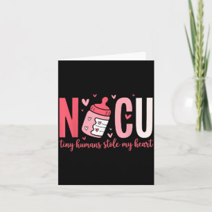 Nicu Nurse Tiny Humans Stole Heart Valentines Day Card